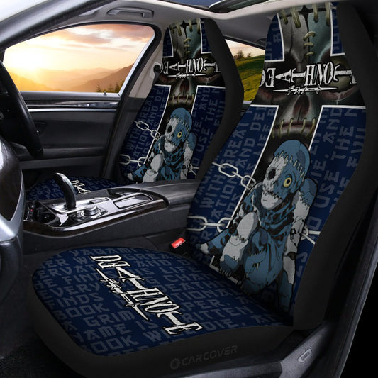 Death Note Gelous Car Seat Covers Custom Anime Car Accessories - Gearcarcover - 2