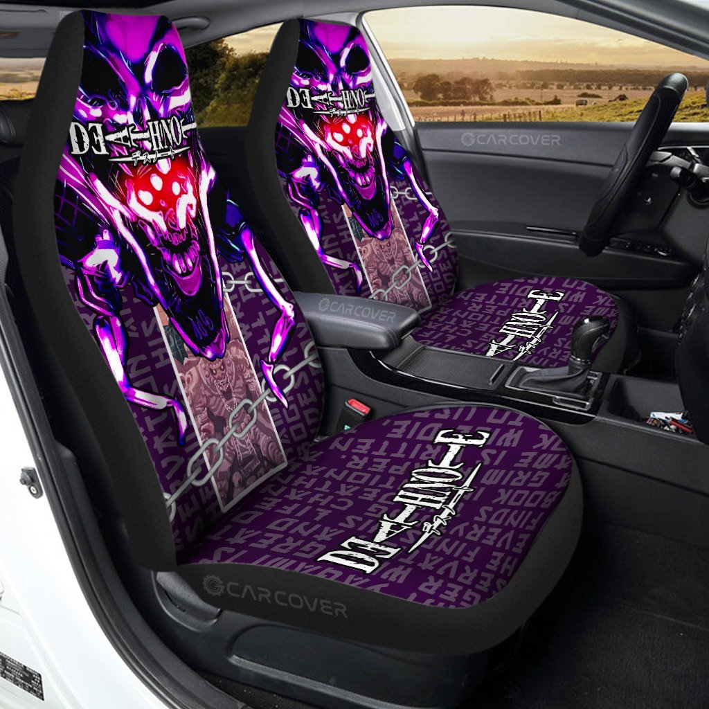 Death Note King Shinigami Car Seat Covers Custom Anime Car Accessories - Gearcarcover - 1