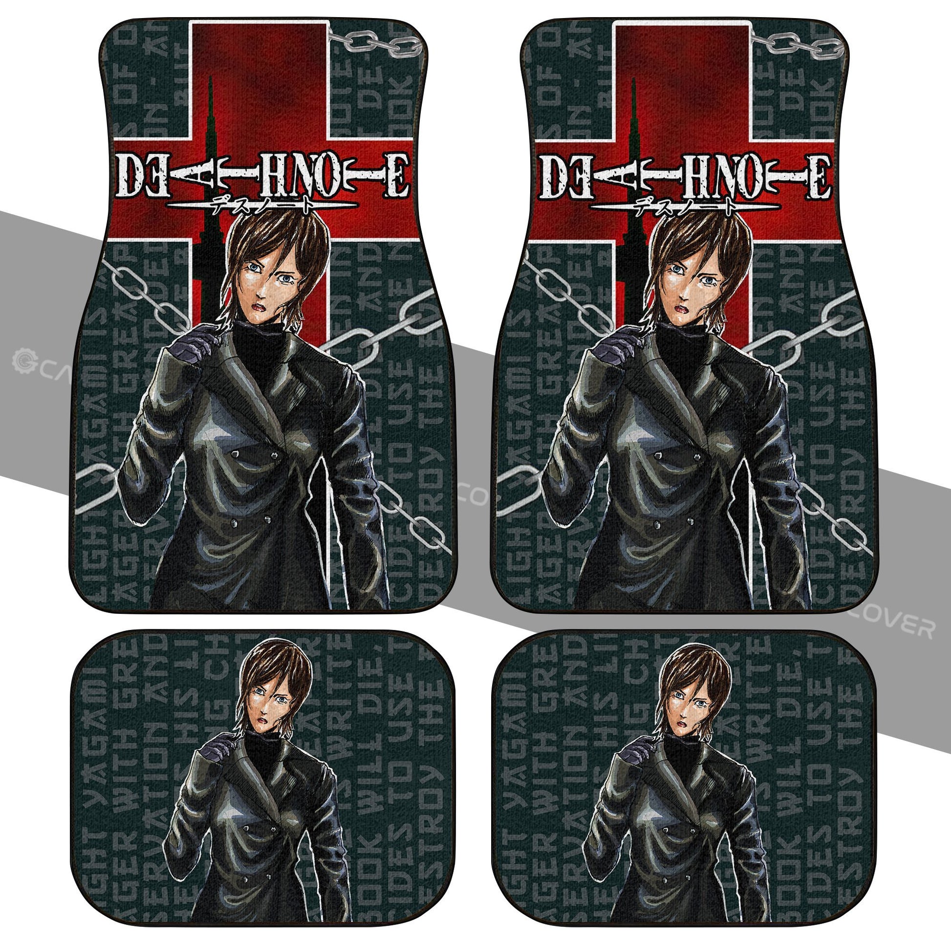 Death Note Kiyomi Takada Car Floor Mats Custom Anime Car Accessories - Gearcarcover - 2