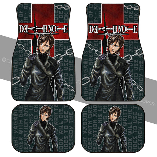 Death Note Kiyomi Takada Car Floor Mats Custom Anime Car Accessories - Gearcarcover - 2