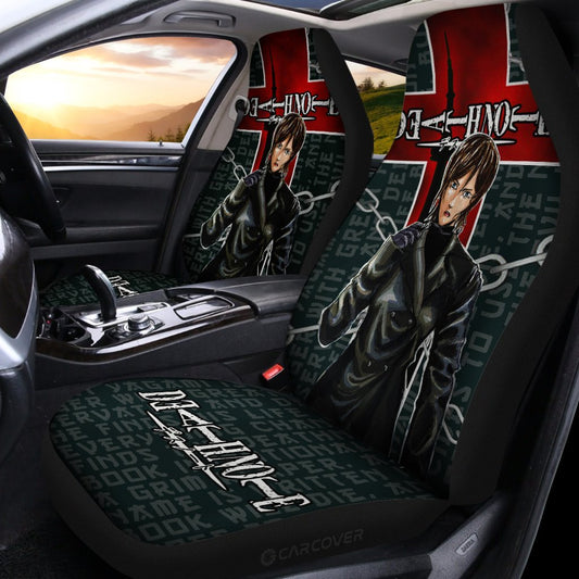 Death Note Kiyomi Takada Car Seat Covers Custom Anime Car Accessories - Gearcarcover - 2