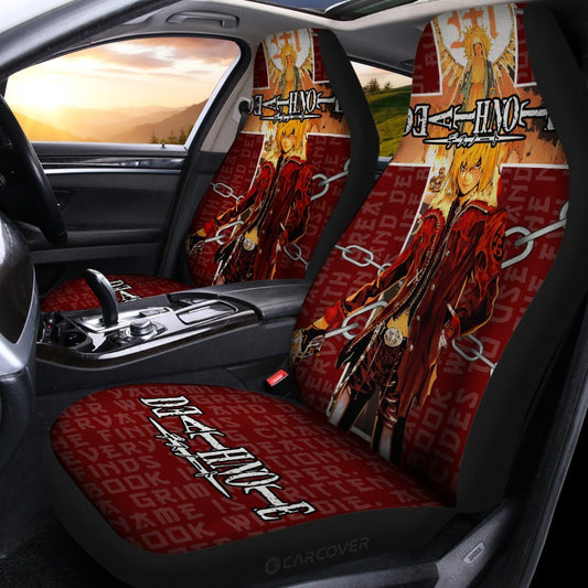 Death Note Mello Car Seat Covers Custom Anime Car Accessories - Gearcarcover - 2
