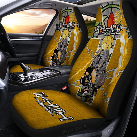Death Note Misa Amane Car Seat Covers Custom Anime Car Accessories - Gearcarcover - 2