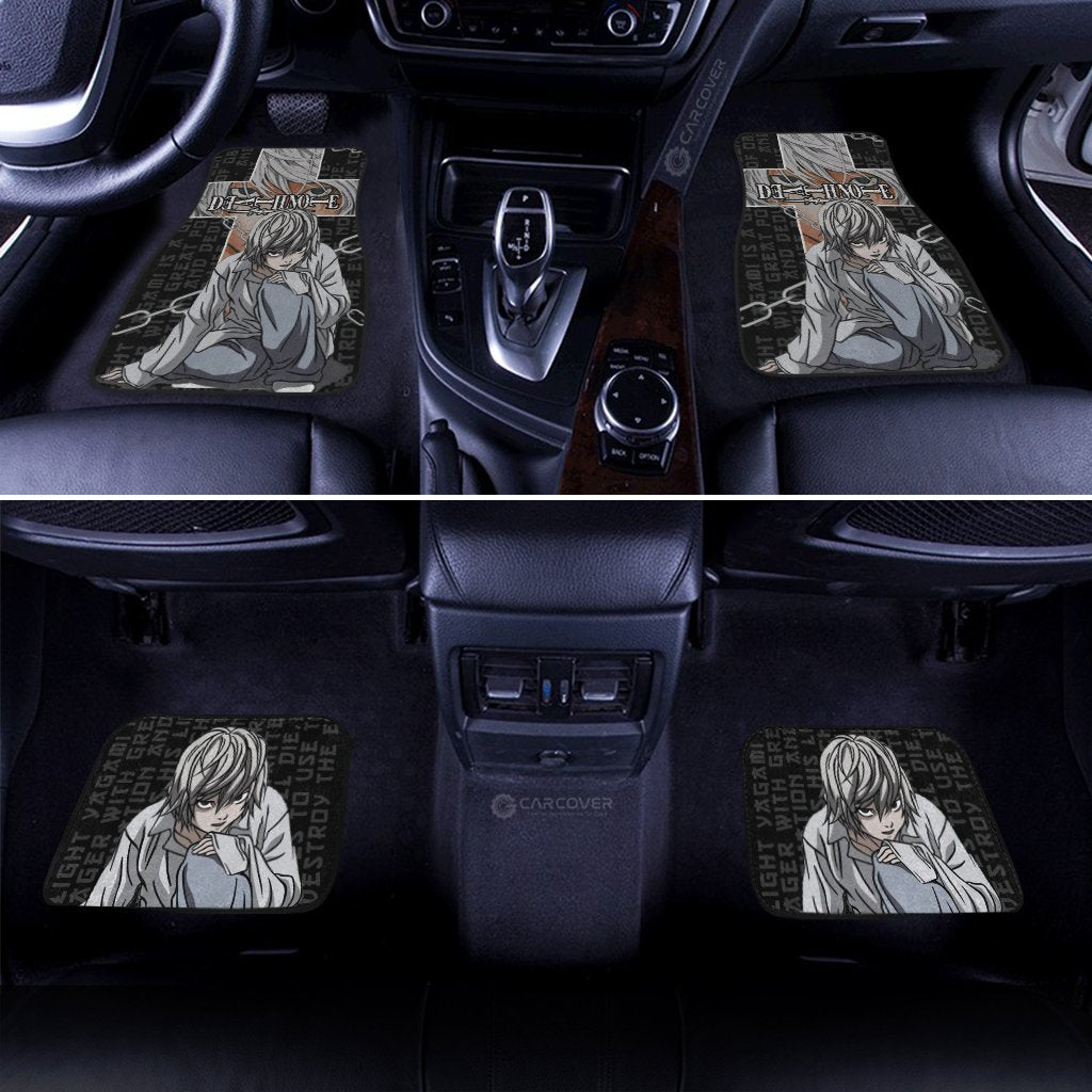 Death Note Near Car Floor Mats Custom Anime Car Accessories - Gearcarcover - 3
