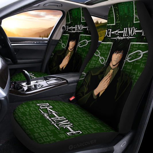 Death Note Teru Mikami Car Seat Covers Custom Anime Car Accessories - Gearcarcover - 2