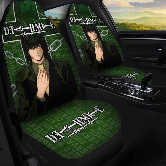 Death Note Teru Mikami Car Seat Covers Custom Anime Car Accessories - Gearcarcover - 1