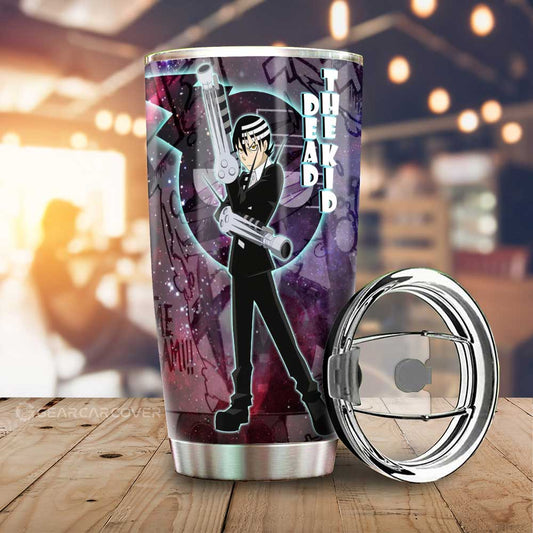 Death The Kid Tumbler Cup Custom Soul Eater Anime Manga Galaxy Style - Gearcarcover - 1