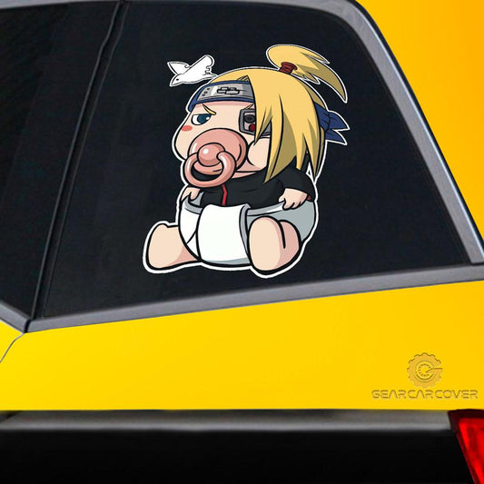 Deidara Car Sticker Custom Akatsuki Members Naru Anime Car Accessories - Gearcarcover - 2