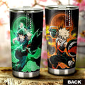 Deku And Bakugo Tumbler Cup Custom My Hero Academia Anime Car Accessories - Gearcarcover - 1