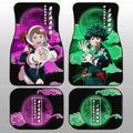 Deku And Uraraka Car Floor Mats Custom My Hero Academia Anime Car Accessories - Gearcarcover - 1