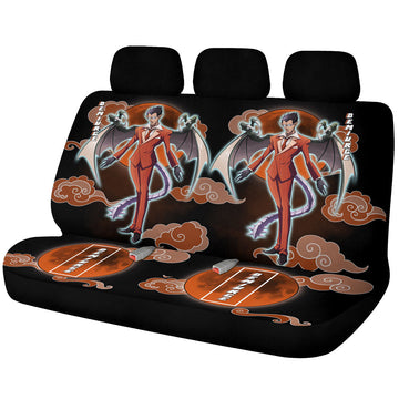 Demiurge Car Back Seat Covers Custom Overlord Anime Car Accessories - Gearcarcover - 1