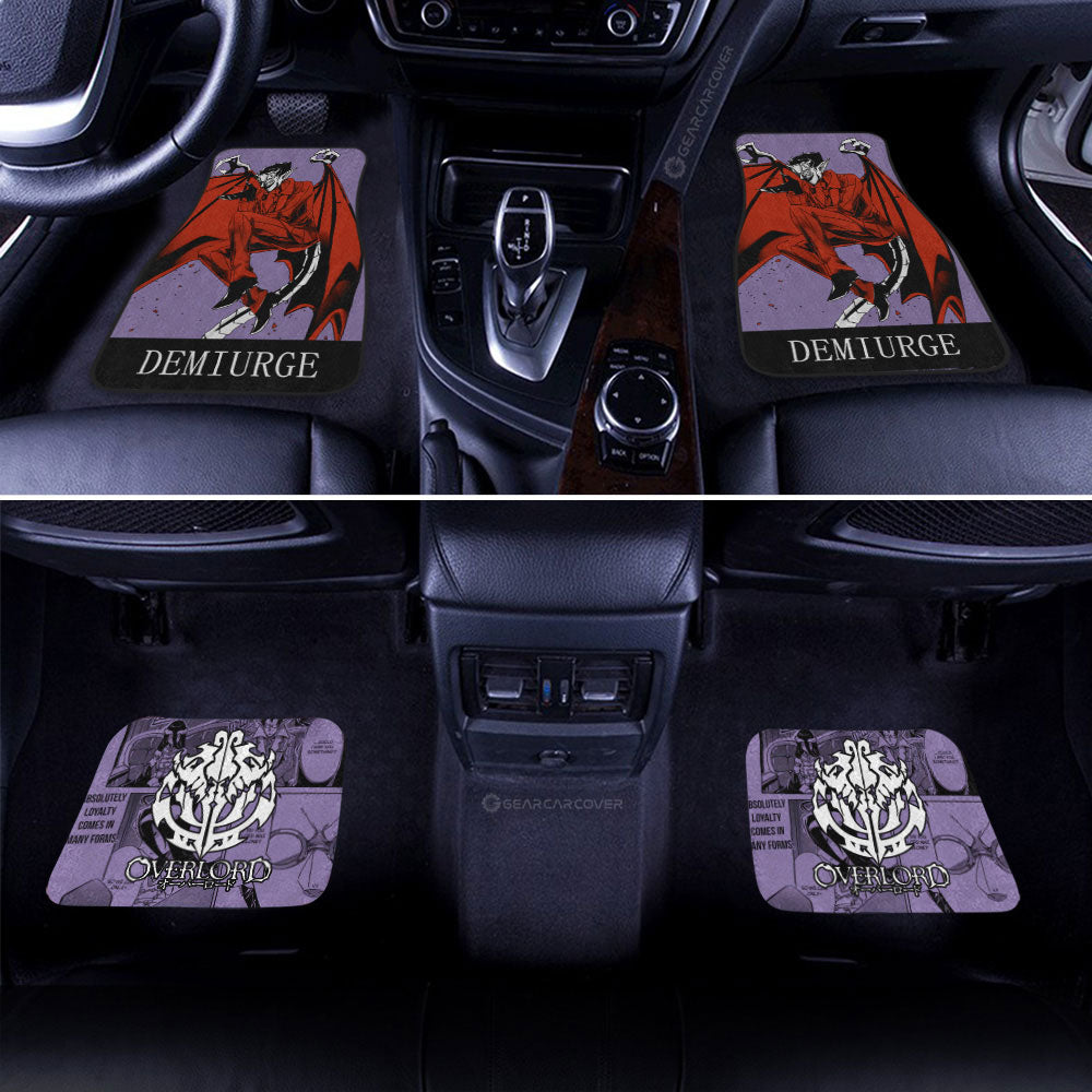 Demiurge Car Floor Mats Custom Overlord Anime For Car - Gearcarcover - 3