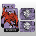 Demiurge Car Floor Mats Custom Overlord Anime For Car - Gearcarcover - 1