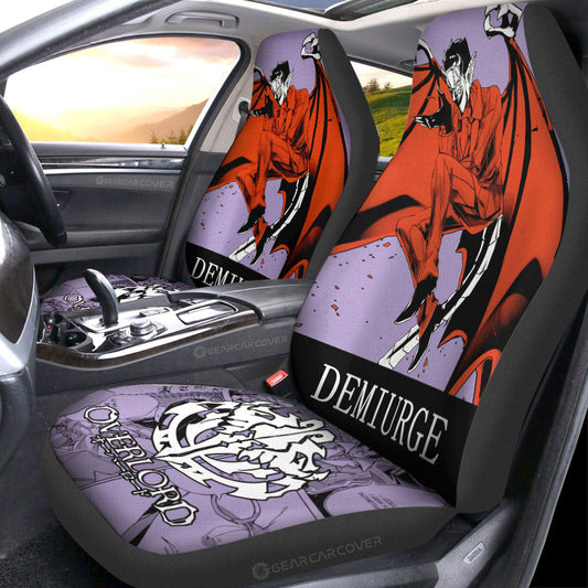 Demiurge Car Seat Covers Custom Overlord Anime For Car - Gearcarcover - 2