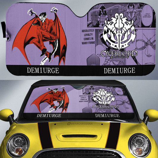 Demiurge Car Sunshade Custom Overlord Anime For Car - Gearcarcover - 1