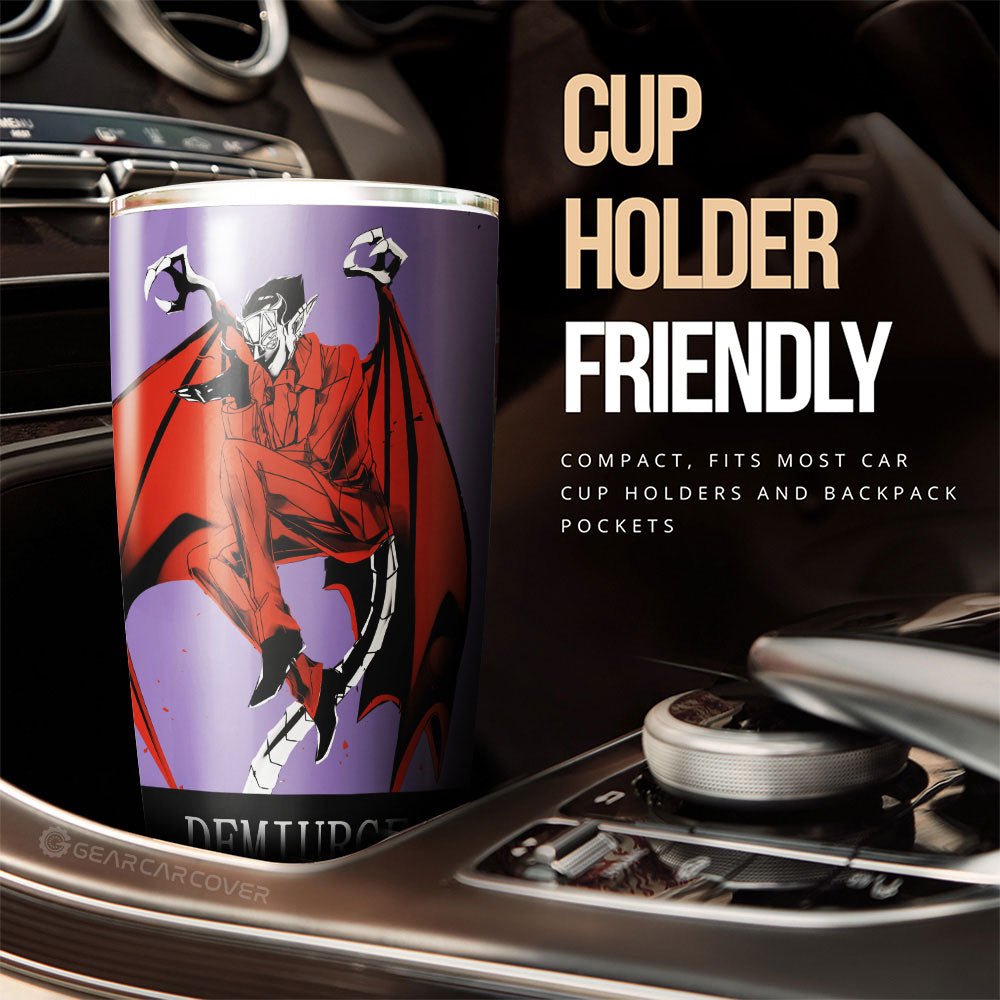 Demiurge Tumbler Cup Custom Overlord Anime For Car - Gearcarcover - 3