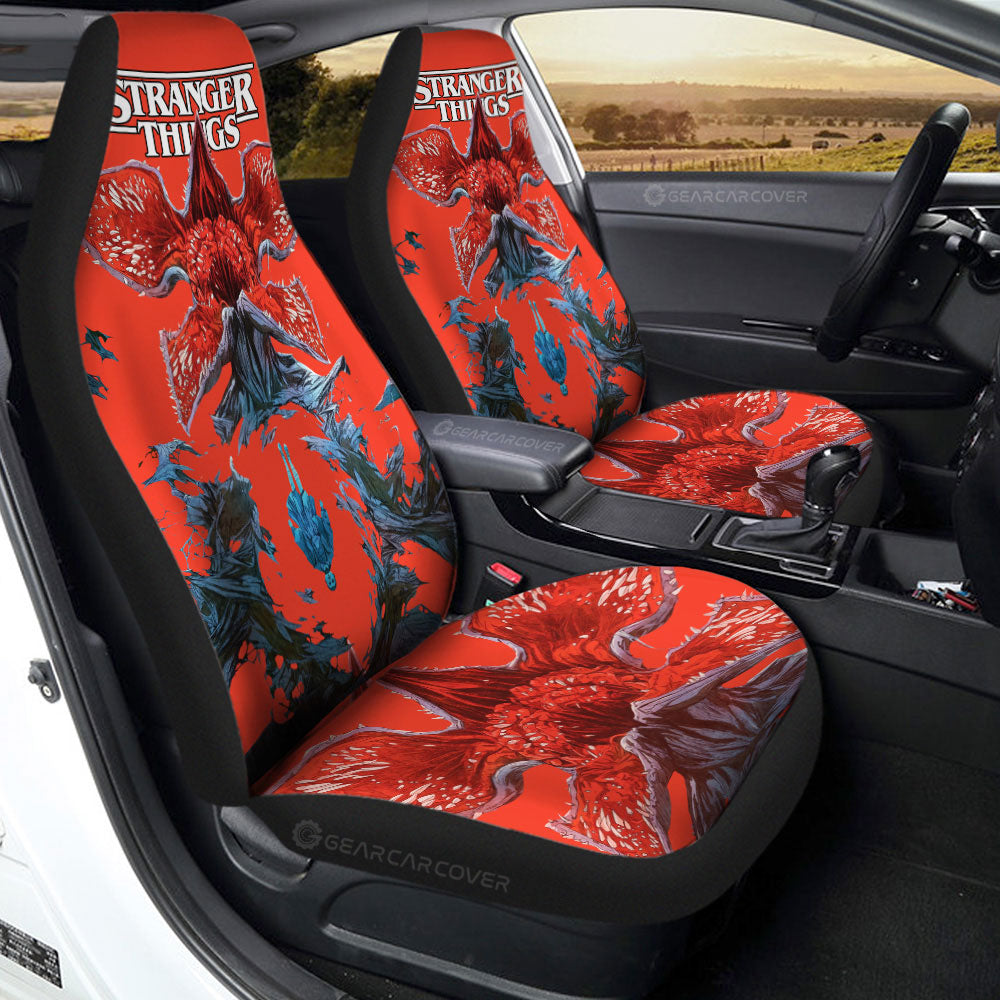 Demogorgon Car Seat Covers Custom Stranger Things Car Accessories - Gearcarcover - 3