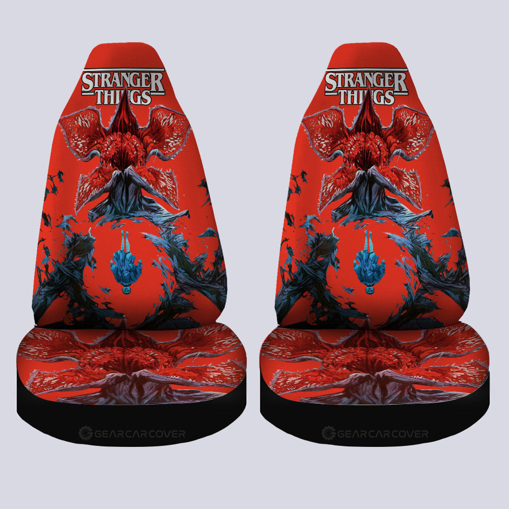 Demogorgon Car Seat Covers Custom Stranger Things Car Accessories - Gearcarcover - 1