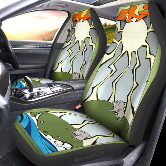 Demom Slayer Hanadafu Car Seat Covers Custom Anime Car Accessories - Gearcarcover - 2