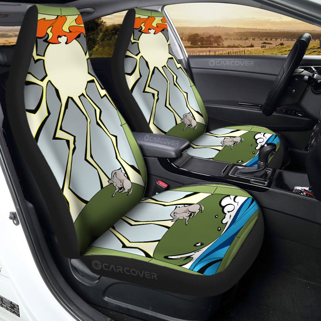 Demom Slayer Hanadafu Car Seat Covers Custom Anime Car Accessories - Gearcarcover - 1