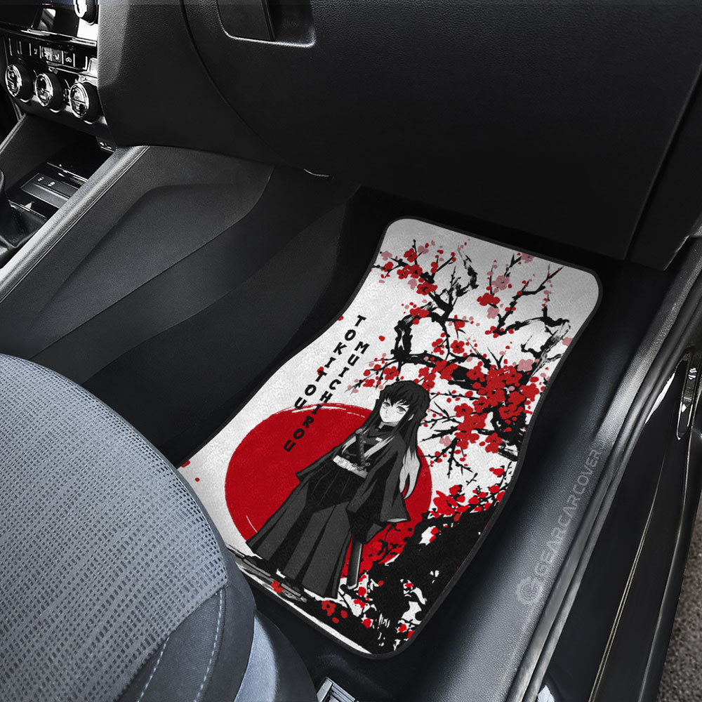 Demon Slayer Anime Car Floor Mats Obanai and Muichiro Car Accessories - Gearcarcover - 4