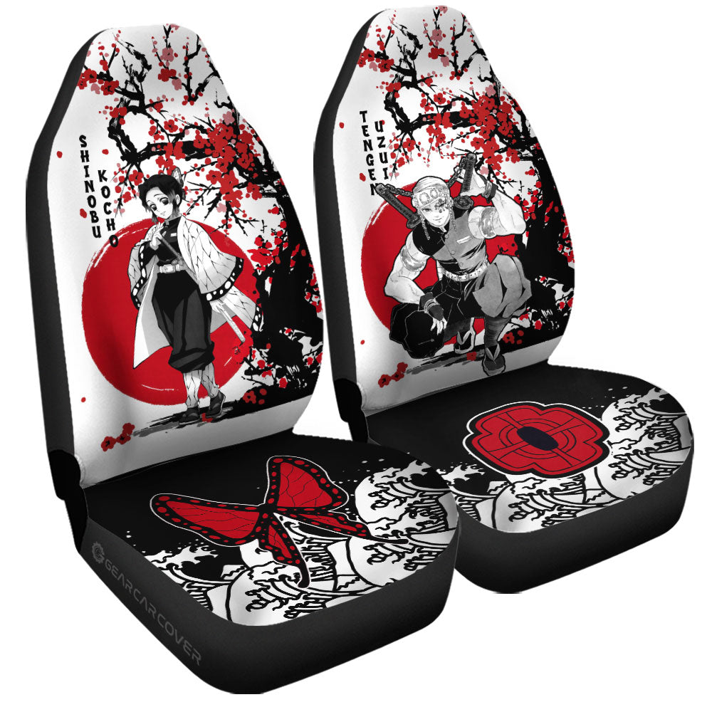 Demon Slayer Anime Car Seat Cover Shinobu and Tengen Car Accessories - Gearcarcover - 2