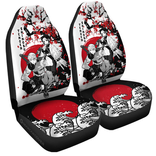 Demon Slayer Anime Car Seat Cover Shinobu and Tengen Car Accessories - Gearcarcover - 2