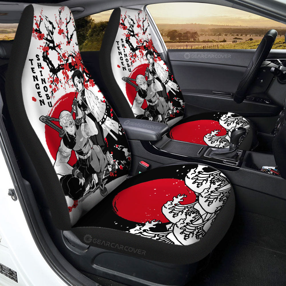 Demon Slayer Anime Car Seat Cover Shinobu and Tengen Car Accessories - Gearcarcover - 1