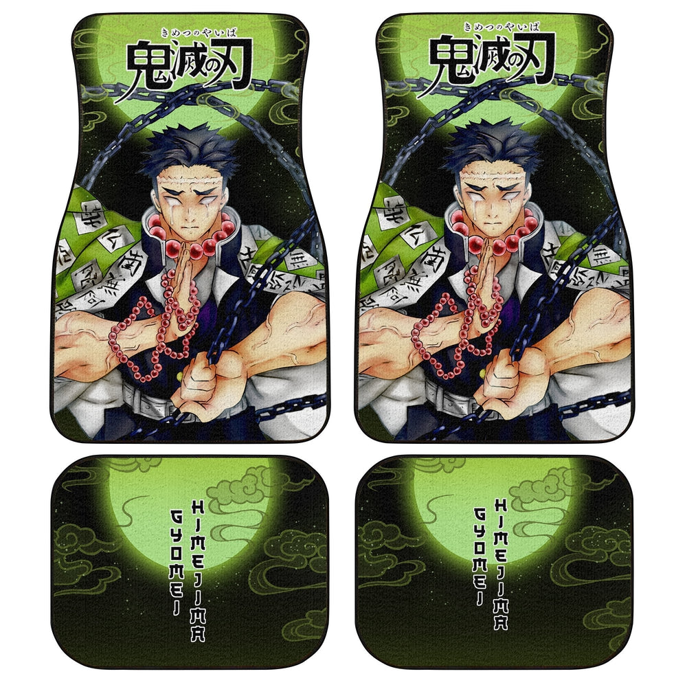 Demon Slayer Gyomei Himejima Car Floor Mats Custom Anime Car Accessories - Gearcarcover - 1