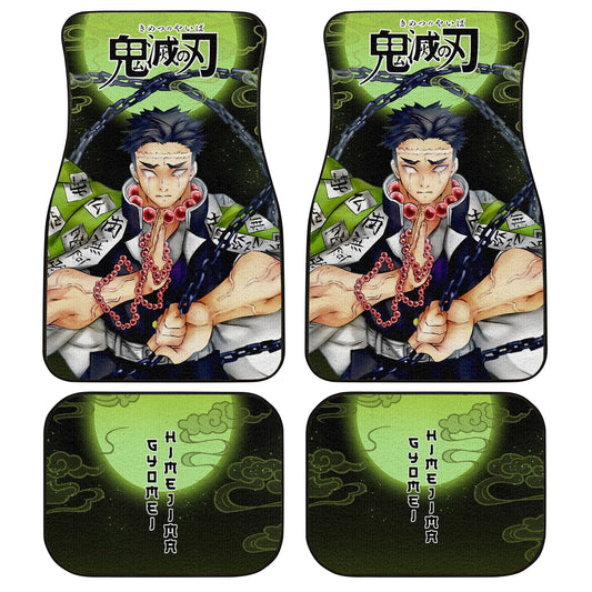 Demon Slayer Gyomei Himejima Car Floor Mats Custom Anime Car Accessories - Gearcarcover - 1