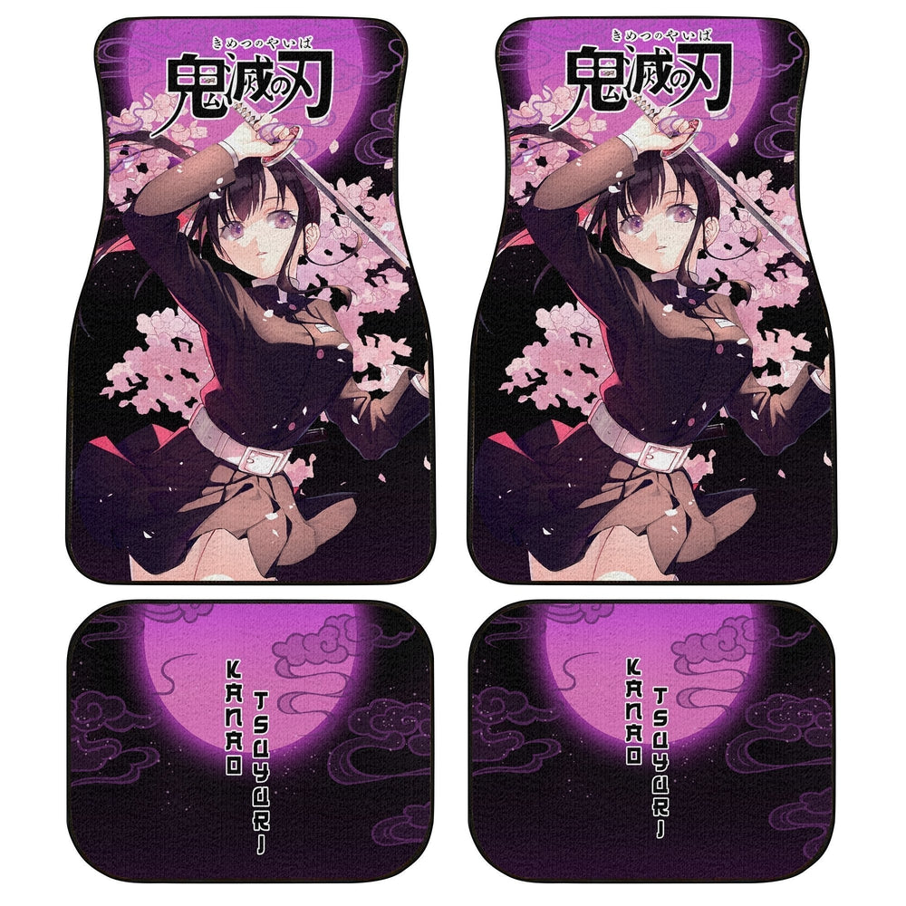 Demon Slayer Kanao Car Floor Mats Custom Anime Car Accessories - Gearcarcover - 1