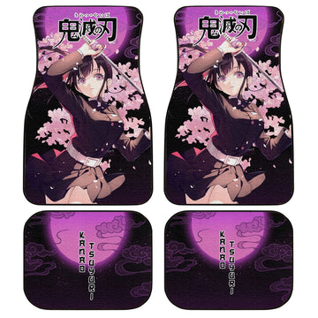 Demon Slayer Kanao Car Floor Mats Custom Anime Car Accessories - Gearcarcover - 1