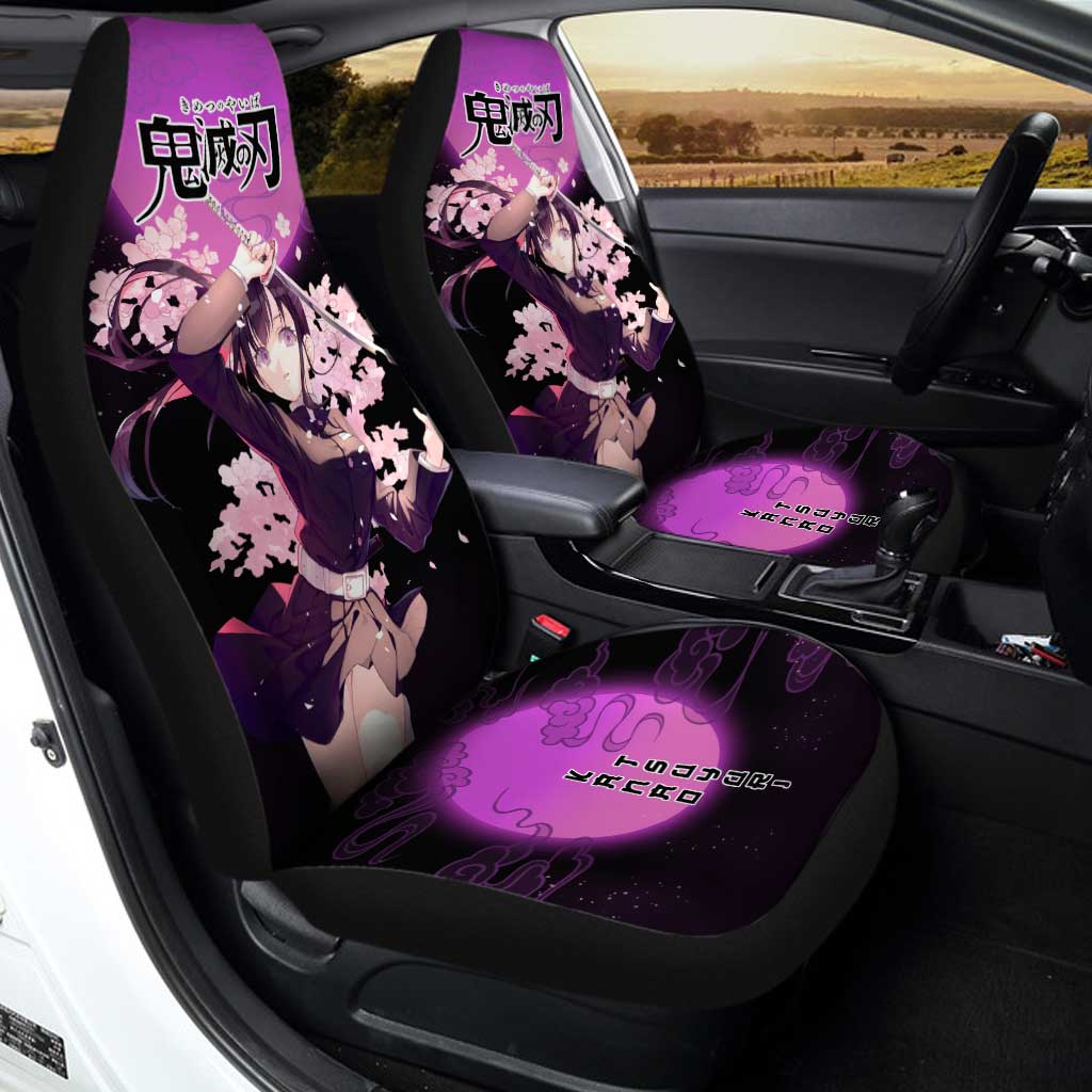 Demon Slayer Kanao Seat Covers For Car Custom Anime Car Accessories - Gearcarcover - 2