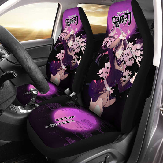 Demon Slayer Kanao Seat Covers For Car Custom Anime Car Accessories - Gearcarcover - 1