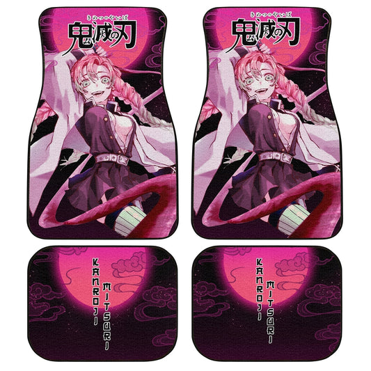 Demon Slayer Mitsuri Kanroji Car Floor Mats Custom Anime Car Accessories - Gearcarcover - 1