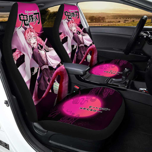 Demon Slayer Mitsuri Kanroji Seat Covers For Car Custom Anime Car Accessories - Gearcarcover - 2