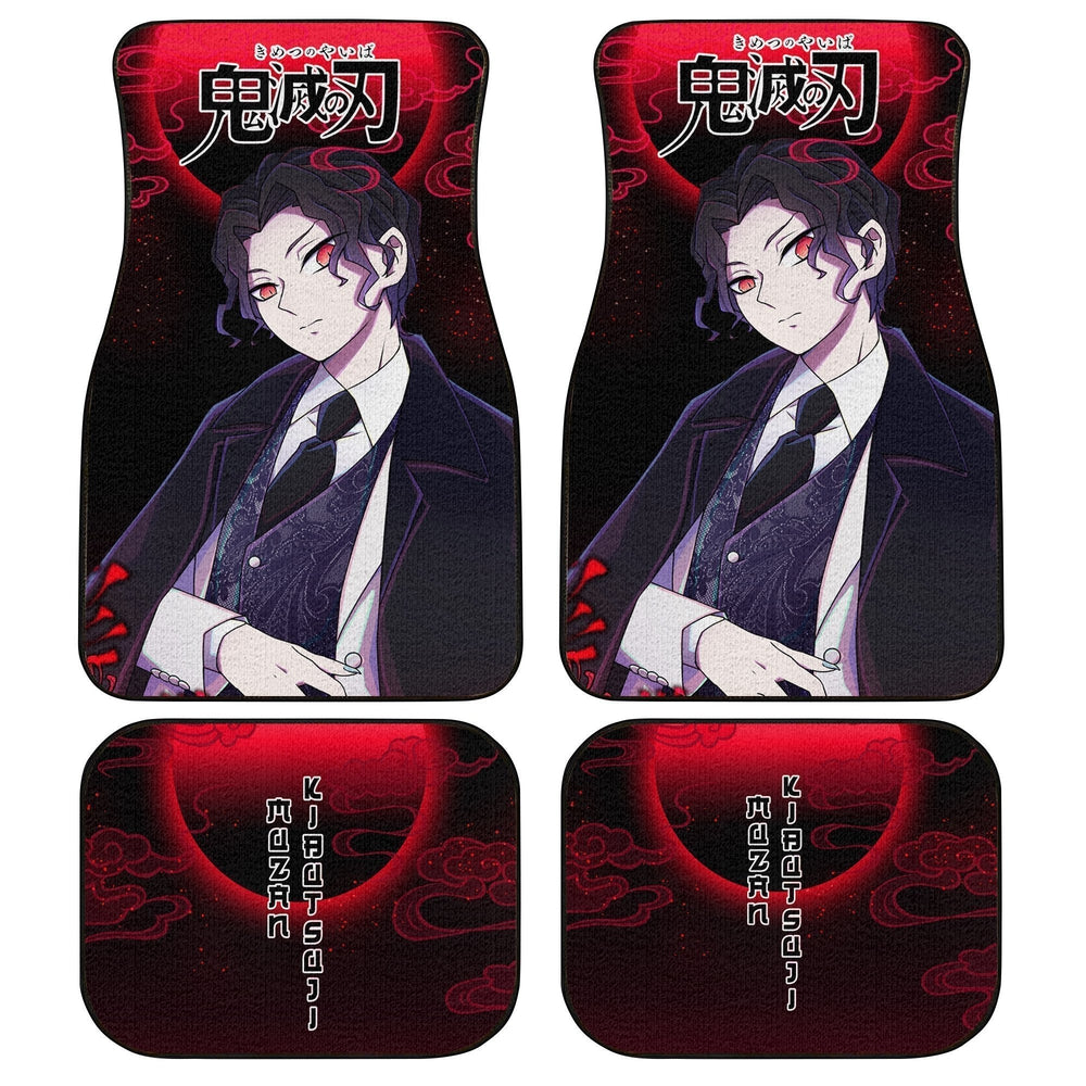 Demon Slayer Muzan Kibutsuji Car Floor Mats Custom Anime Car Accessories - Gearcarcover - 1