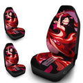 Demon Slayer Nezuko Car Seat Covers Custom Blood Demon Art Anime Car Accessories - Gearcarcover - 4