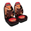 Demon Slayer Rengoku Car Seat Covers Custom Anime Car Accessories - Gearcarcover - 3