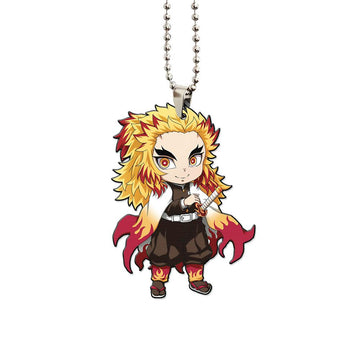 Demon Slayer Rengoku Ornament Custom Anime Car Accessories - Gearcarcover - 1