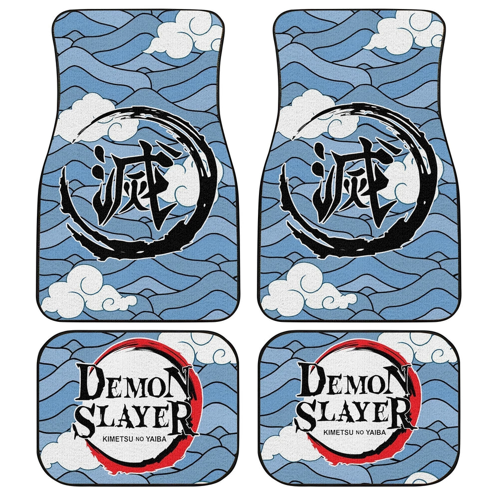 Demon Slayer Sakonji Car Floor Mats Custom Uniform Anime Car Interior Accessories - Gearcarcover - 1