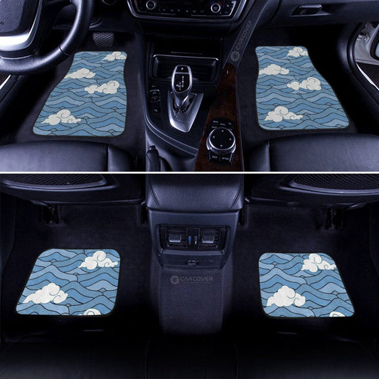 Demon Slayer Sakonji Uniform Car Floor Mats Custom Anime Car Interior Accessories - Gearcarcover - 2