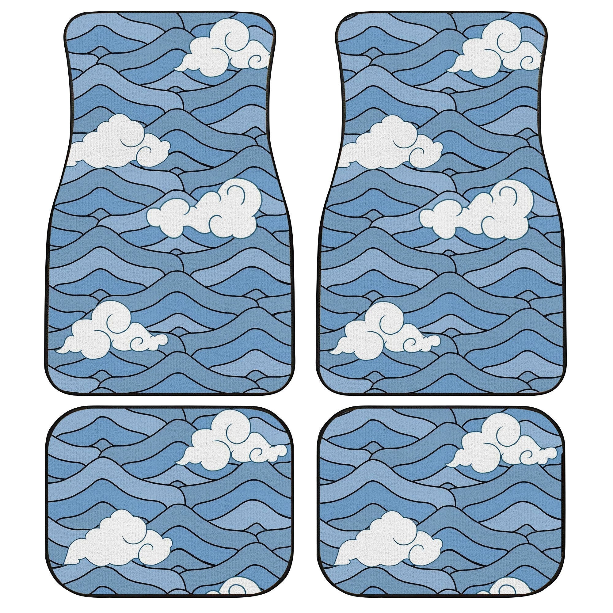 Demon Slayer Sakonji Uniform Car Floor Mats Custom Anime Car Interior Accessories - Gearcarcover - 1