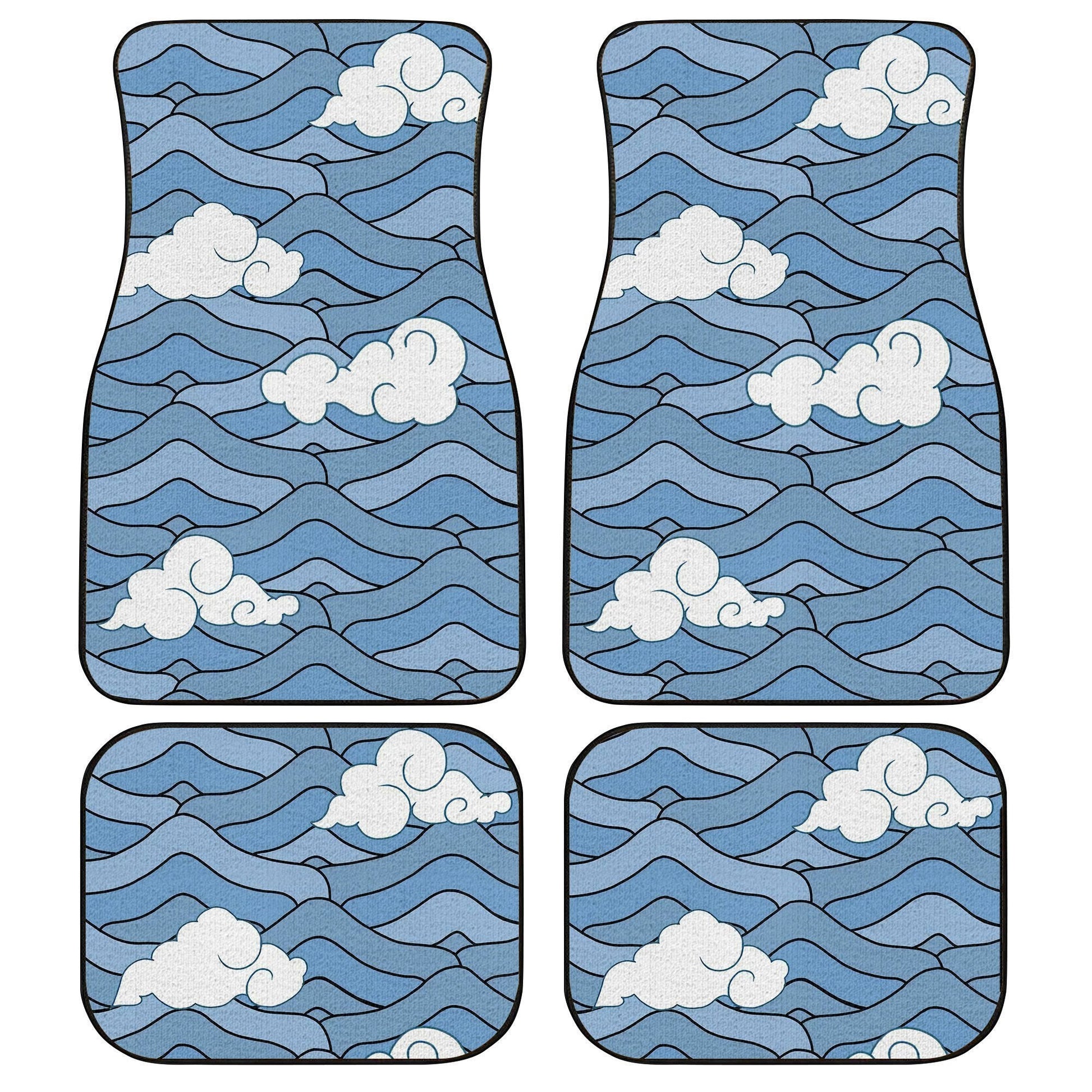 Demon Slayer Sakonji Uniform Car Floor Mats Custom Anime Car Interior Accessories - Gearcarcover - 1