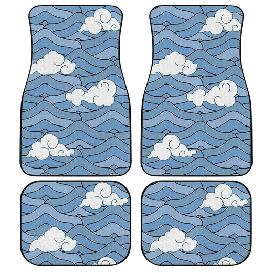 Demon Slayer Sakonji Uniform Car Floor Mats Custom Anime Car Interior Accessories - Gearcarcover - 1