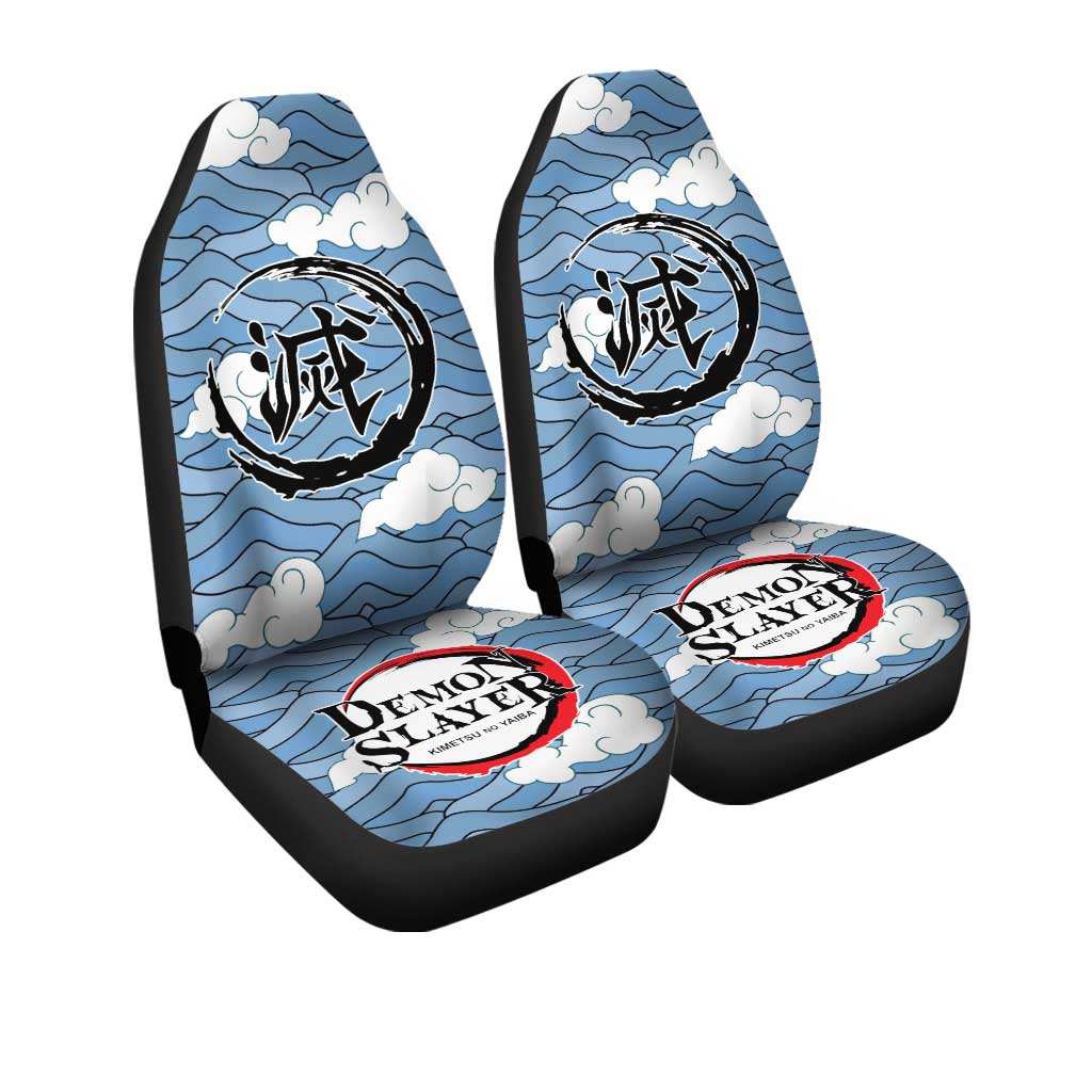 Demon Slayer Sakonji Uniform Car Seat Covers Custom Anime Car Interior Accessories - Gearcarcover - 3