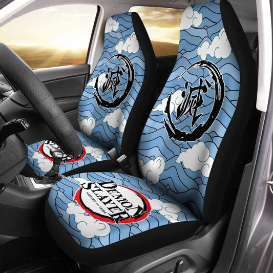 Demon Slayer Sakonji Uniform Car Seat Covers Custom Anime Car Interior Accessories - Gearcarcover - 1