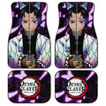 Demon Slayer Shinobu Kocho Car Floor Mats Custom Face Anime Car Accessories - Gearcarcover - 1