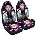 Demon Slayer Shinobu Kocho Car Seat Covers Custom Face Anime Car Accessories - Gearcarcover - 3