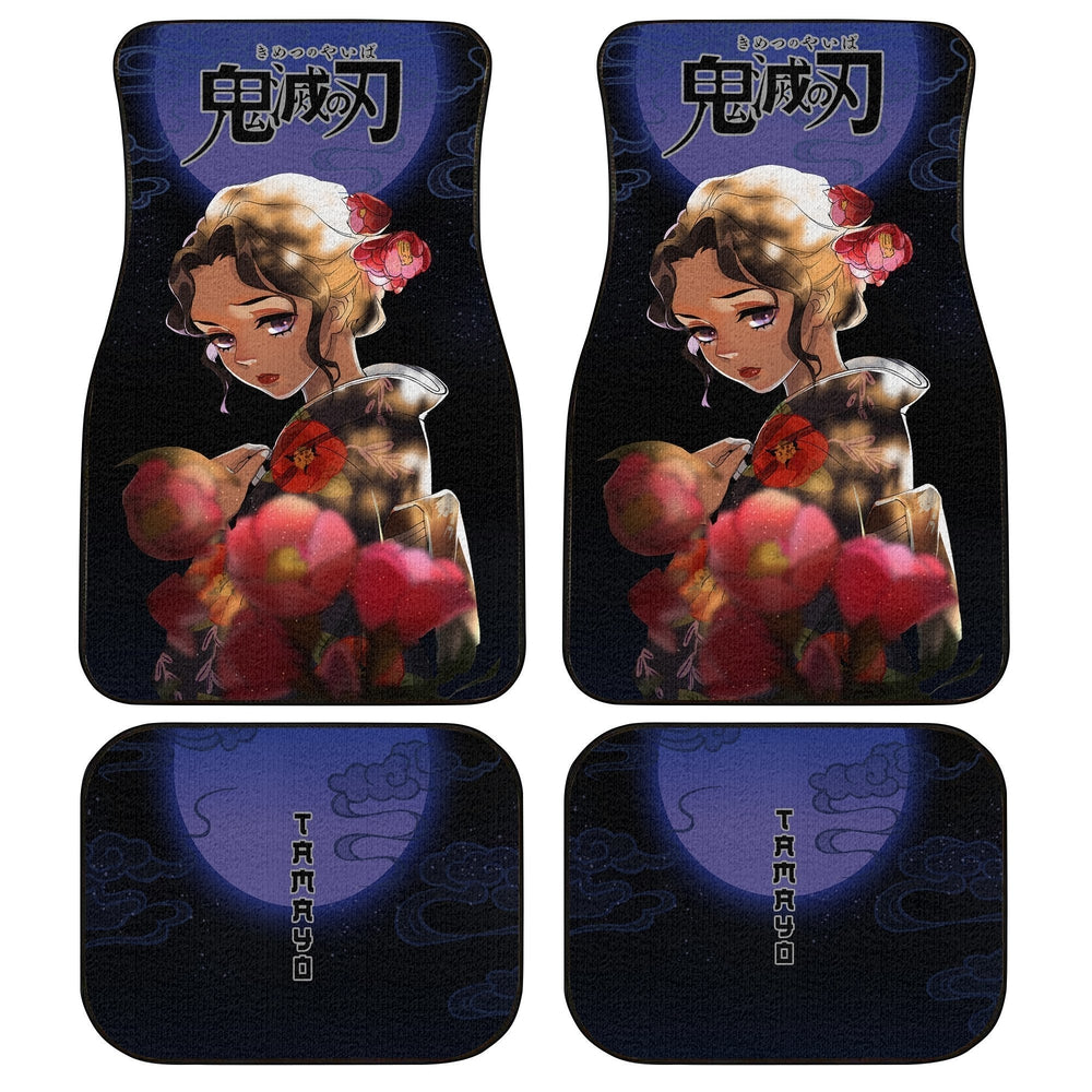 Demon Slayer Tamayo Car Floor Mats Custom Anime Car Accessories - Gearcarcover - 1